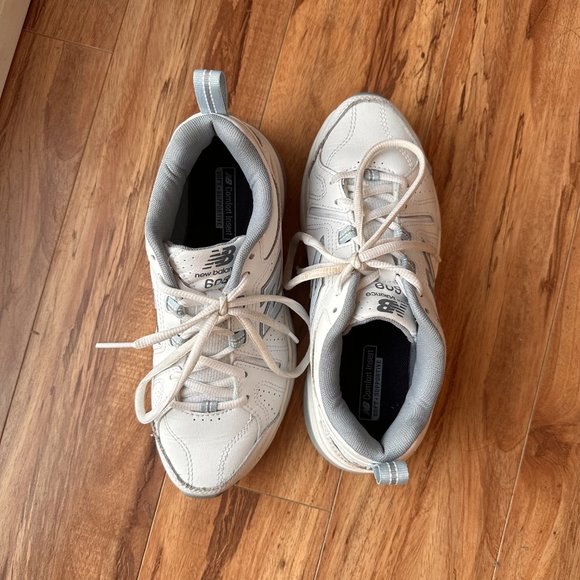 New Balance classic white trainers - Picture 2 of 3